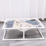 도그웨그 스트라이프 해먹 강아지 고양이 침대