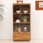 모카 빈티지 600 유리 장식장