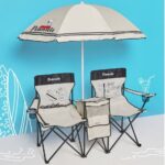 [보프렌즈] 스누피 2인 캠핑 파라솔 세트