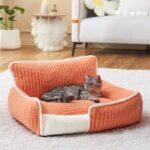 반려동물 따뜻한 겨울 방석 폭신한 고양이 강아지 침대
